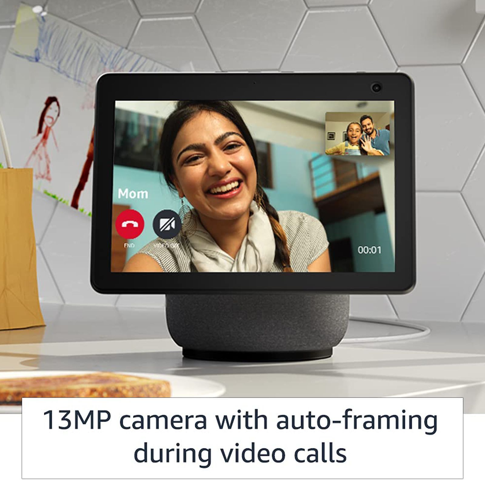 Buy amazon All-new Echo Show 10 with Built-in Alexa Smart WiFi